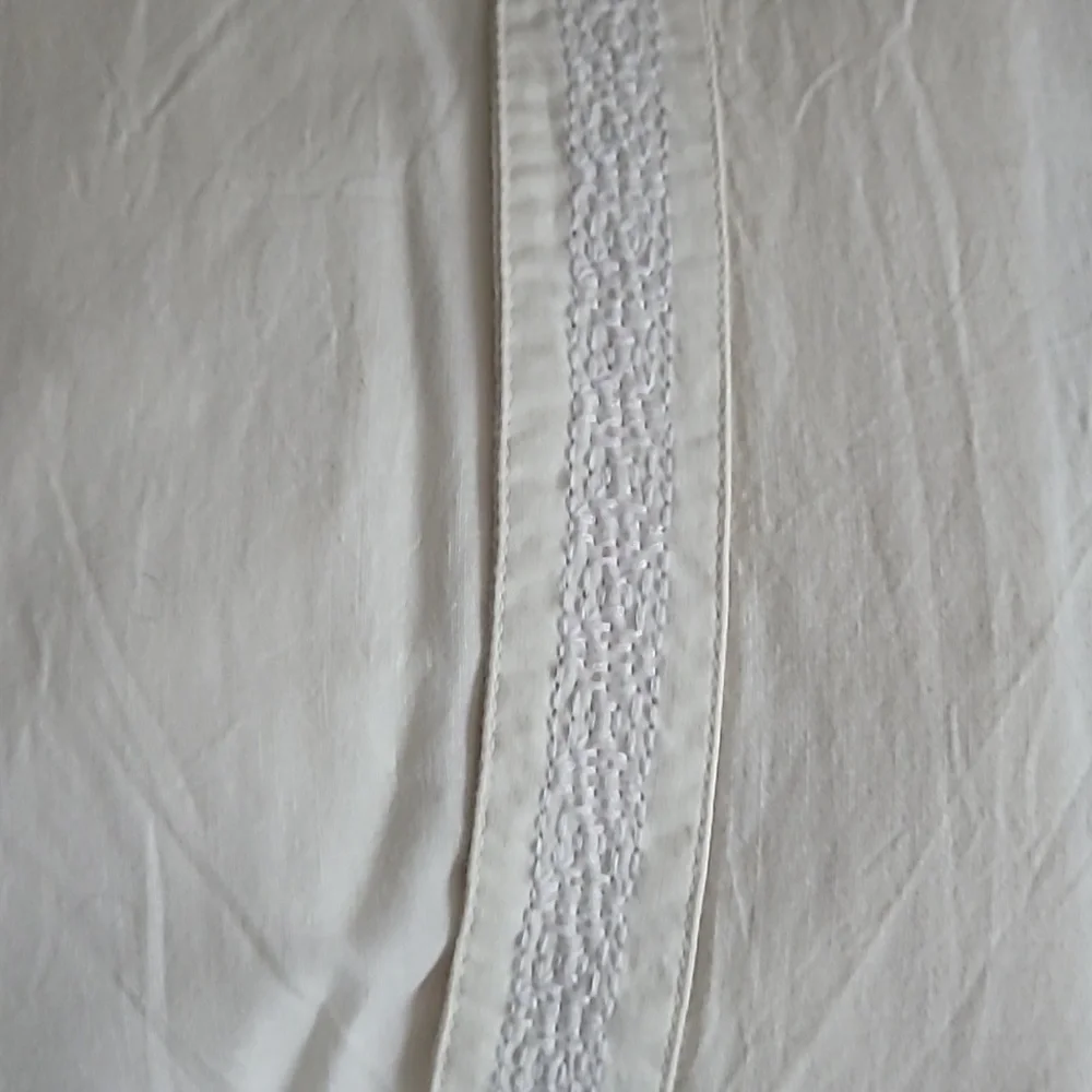 VERA WANG HOME Box Breakfast Throw Pillow FRETWORK 100% Cotton Down 12